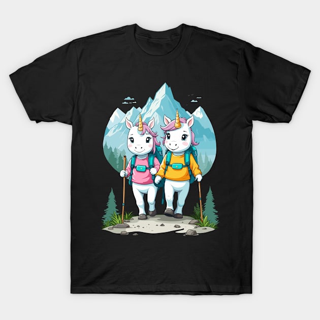 Hiker Unicorns T-Shirt by BC- One- Shop